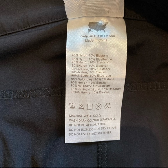 KPSun Men's Hiking Cargo Shorts NWT Black Size Xl - Picture 5 of 6